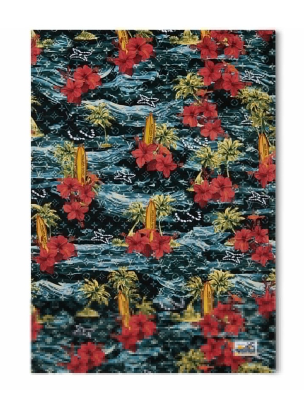 New Authentic Louis Vuitton Surfin' Monogram Beach Towel M79818 - Picture 3 of 15